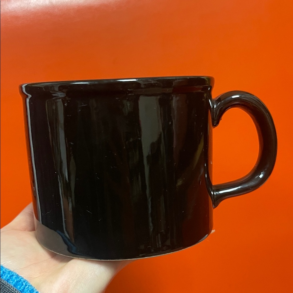 Black Ceramic Mug